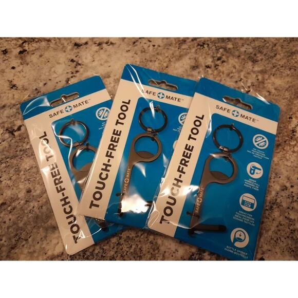 SAFE-MATE -80 KEYS TOTAL Touchless Door Keyring **Only **$12.99 + SHIPPING. - Picture 8 of 11